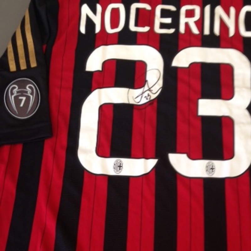 Milan fanshop shirt, Nocerino, Serie A 2013/2014 - signed