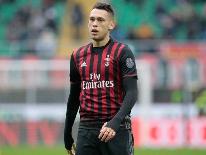 Ocampos' AC Milan Match Shirt, 2016/17 