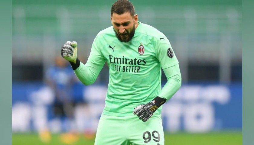 Donnarumma's Official Milan Signed Shirt, 2020/21 