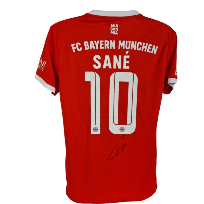 Maglia replica firmata di Leroy Sané Bayern Monaco 2023/24