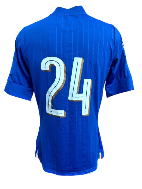 Florenzi's Italy Match-Issued Shirt, 2016