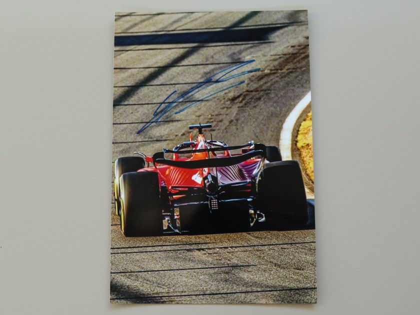 Fotografia - Autografata da Charles Leclerc