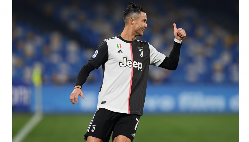 Maglia gara Ronaldo Juventus, Serie A 2019/20 - Autografata