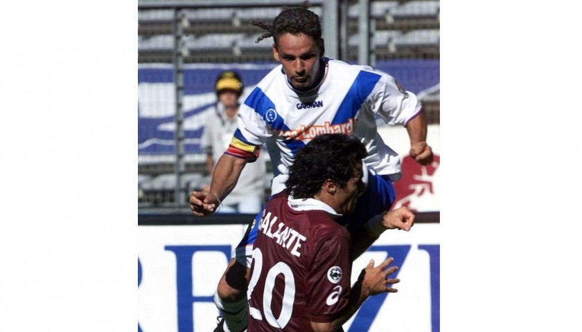 Baggio's Worn Shirt, Torino-Brescia 2001 - Special Sponsor
