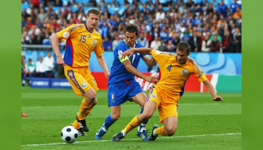 Del Piero's Italy Euro 2008 Signed Match Shirt
