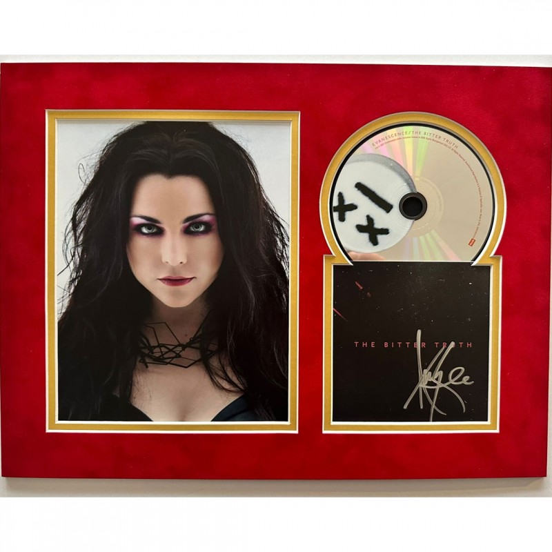 Amy Lee Signed and Mounted CD