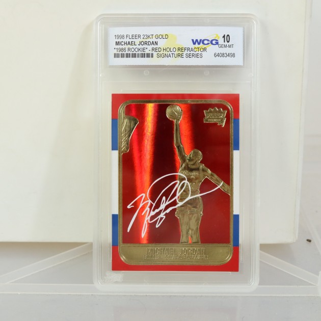 Michael Jordan Limited Edition Gold Card 