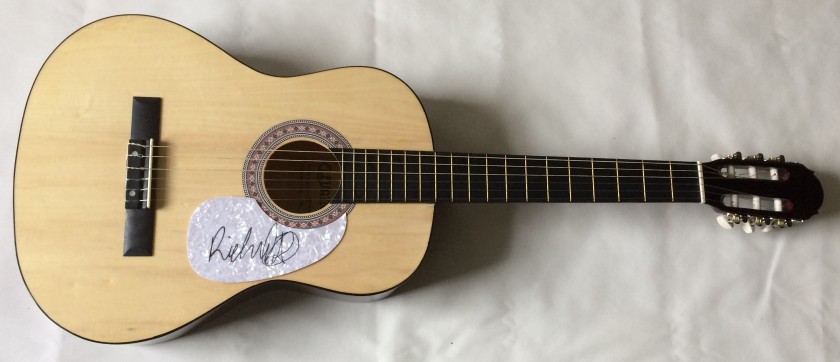 Richard Ashcroft of "The Verve" Signed Acoustic Guitar