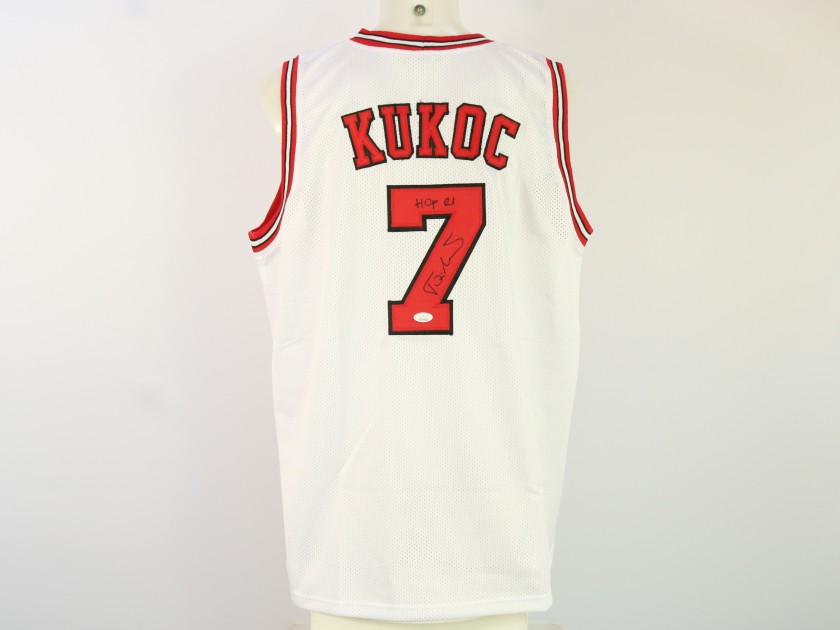 Kukoc Replica Chicago Signed Jersey + COA