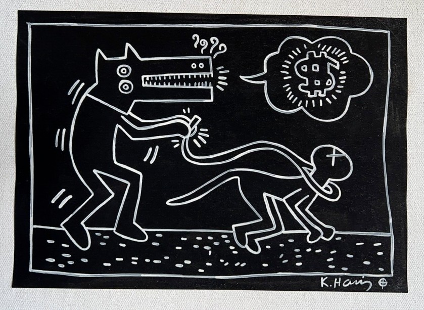 Keith Haring Drawing