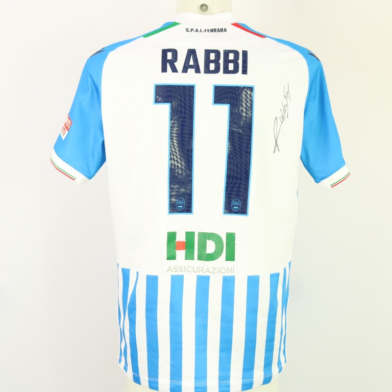 Rabbi's unwashed Signed Shirt, SPAL vs Carrarese 2024 