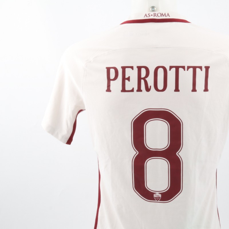 Maglia Perotti Roma, indossata in Roma-San Lorenzo, 3/09/16