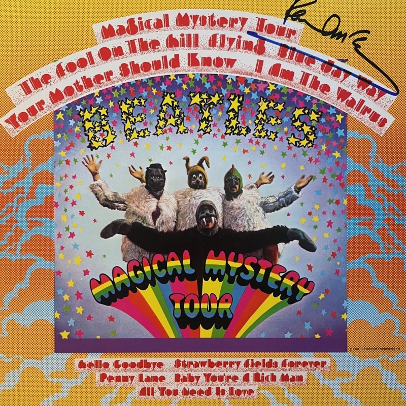 Sir Paul McCartney Signed Beatles Magical Mystery Tour LP 