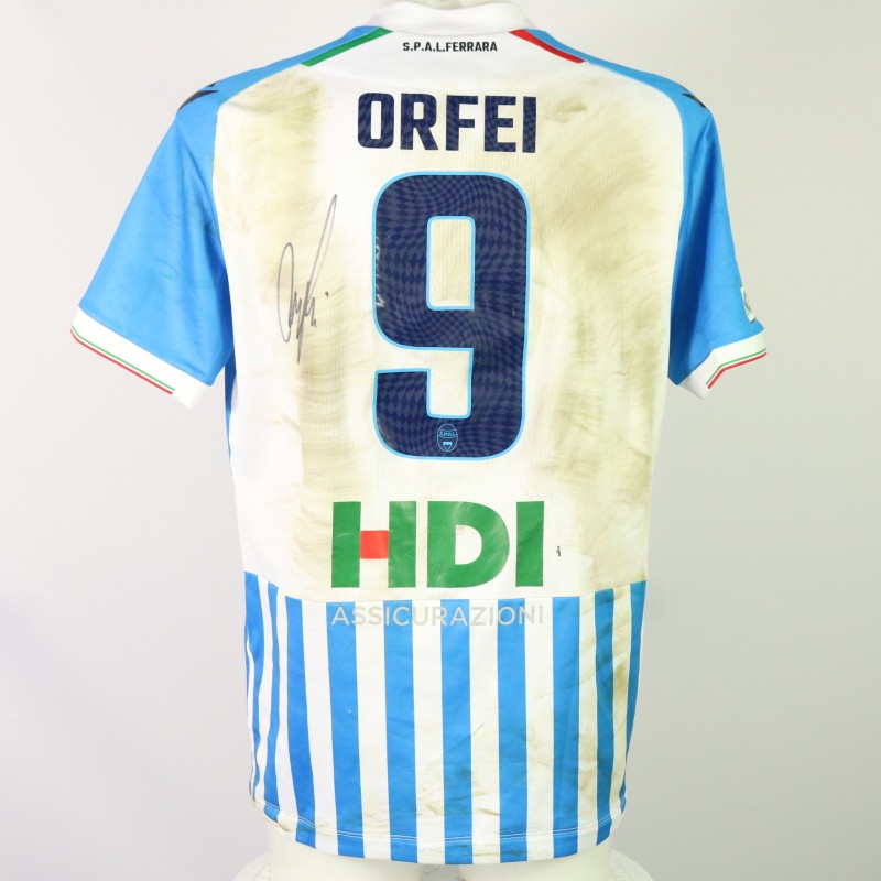 Orfei Unwashed and Signed Shirt, SPAL vs Ancona 2023