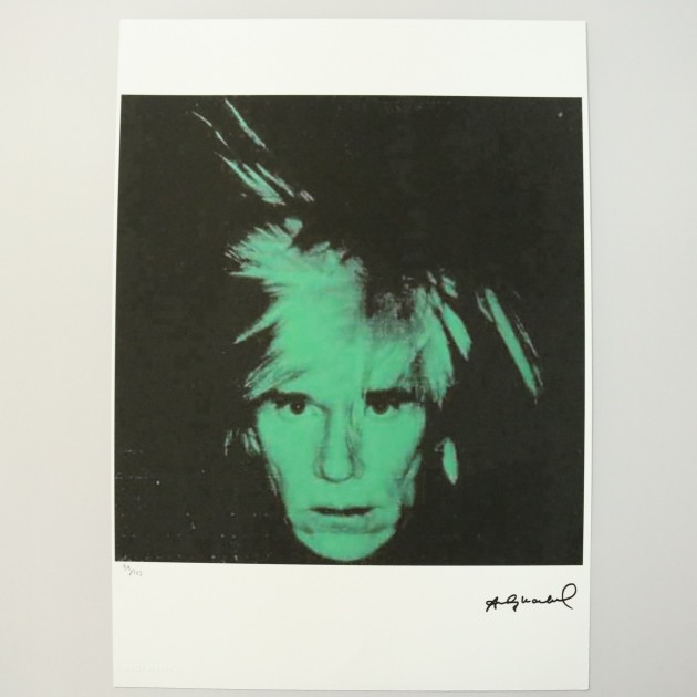 Andy Warhol "Self-Portrait" Signed Limited Edition