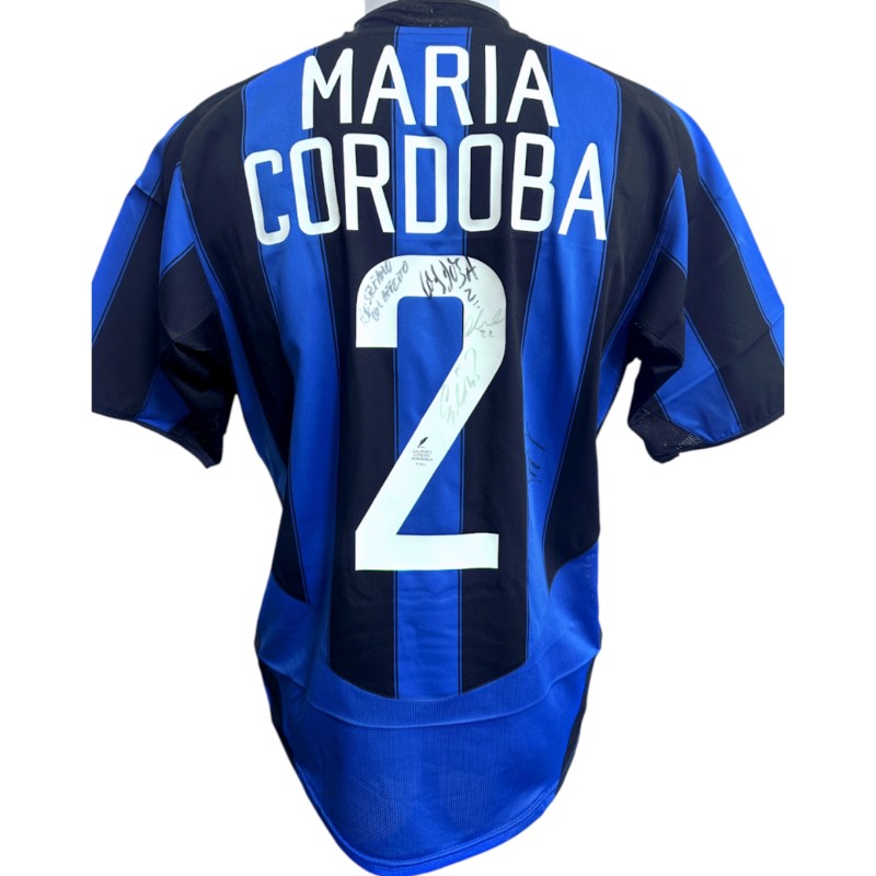 Cordoba's Inter Signed Official Shirt, 2003/04