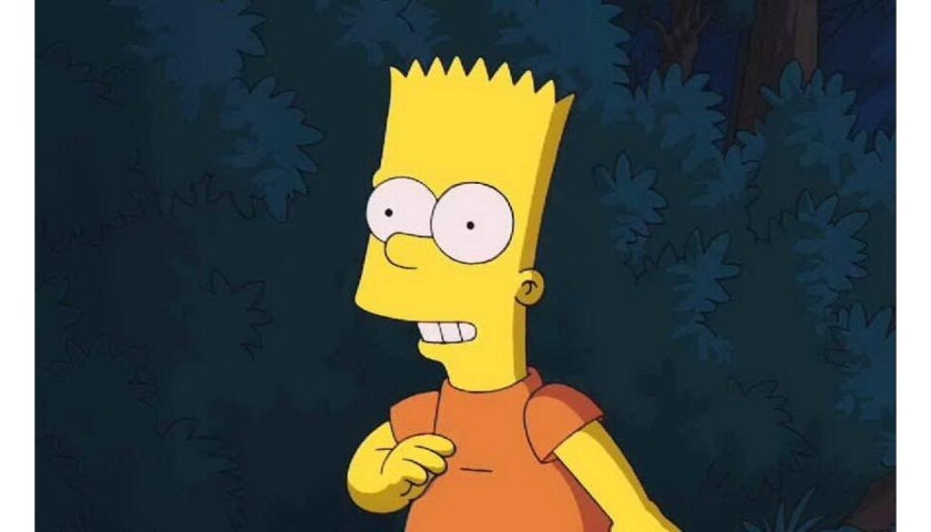 The Simpsons - Original Drawing of Bart Simpson