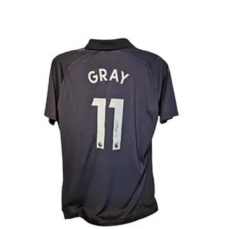 Demarai Gray's Everton 2021/22 Signed Official Away Shirt