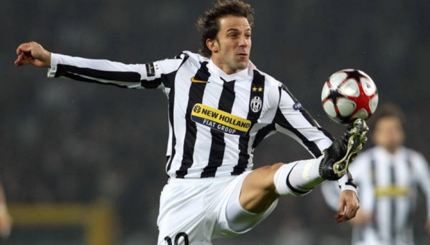 Del Piero's Signed Match Shirt, Juventus-Bayern Munich 2009 