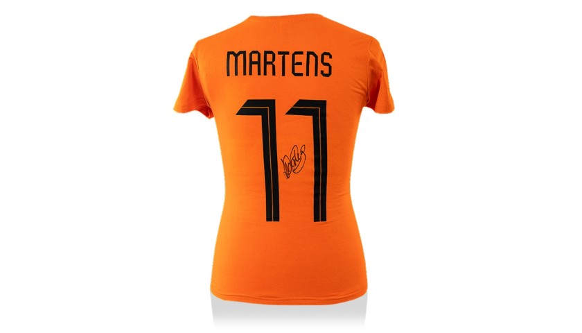 Lieke Martens– Signed Dutch FA Orange Jersey