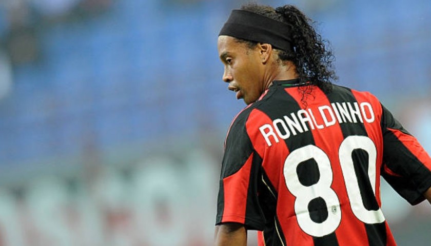 Ronaldinho Official AC Milan Signed Shirt, 2021/22 