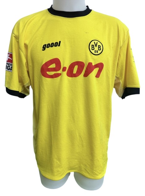 Metzelder's Borussia Dortmund Match-Worn Shirt, 2003/04 - CharityStars
