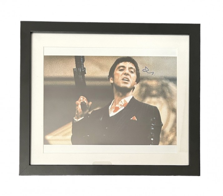 Al Pacino Signed and Framed Scarface Photograph