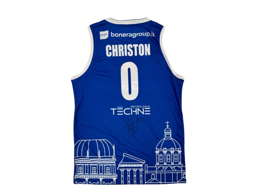 Christon's Germani Brescia Match Signed Kit, Italy Super Cup 2023