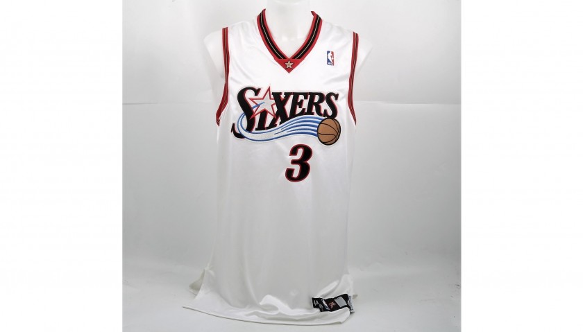 Allen Iverson Signed Sixers Jersey - CharityStars