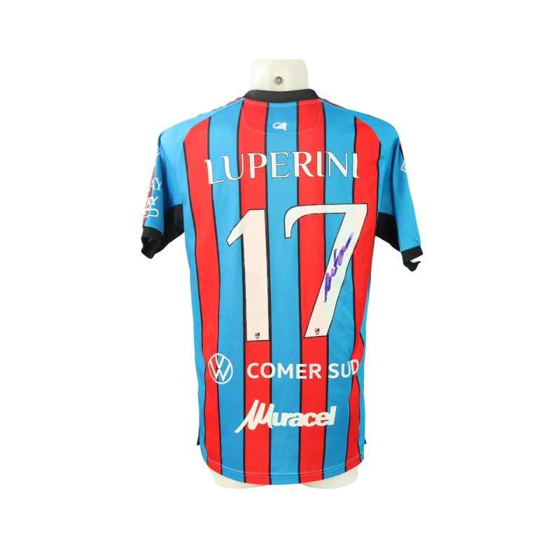 Luperini's unwashed Signed Shirt, Catania vs Picerno 2024 