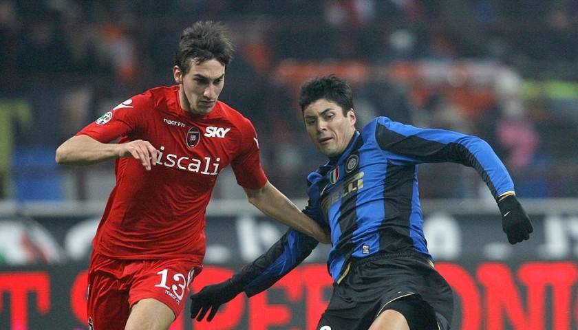 Cruz's Worn and Unwashed Shirt, Inter-Cagliari 2009 