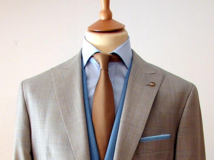 Hand made Barbaglio 1972 Holland & Sherry suit
