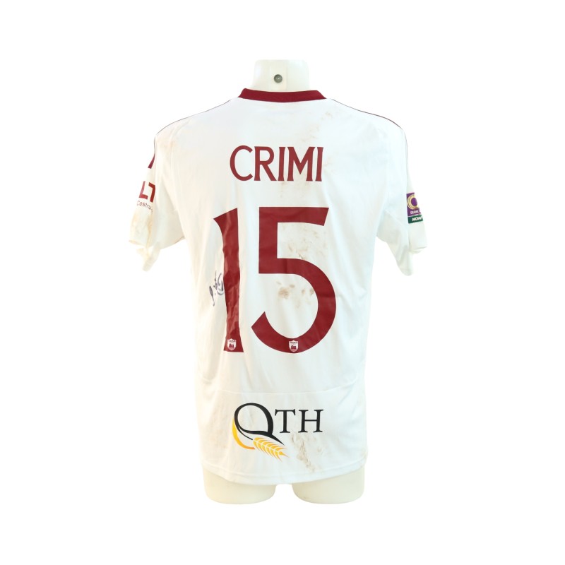 Crimi's Giugliano vs Trapani Signed Unwashed Kit, 2024