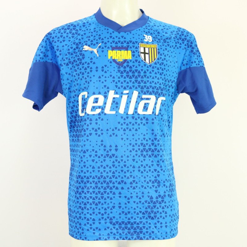 Circati's Parma Worn Pre-Match Shirt, 2023/24