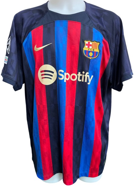 Official Lewandowski Barcelona Shirt, 2022/23 - CharityStars