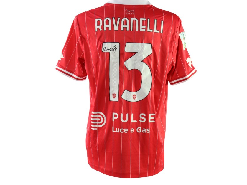 Ravanelli's Signed Unwashed Shirt, Monza vs Pescara 2026
