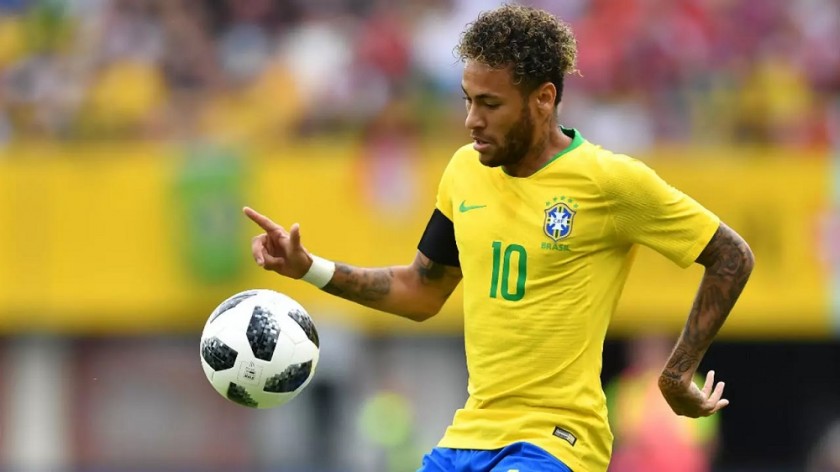 Nike Shin Pads - Signed by Neymar