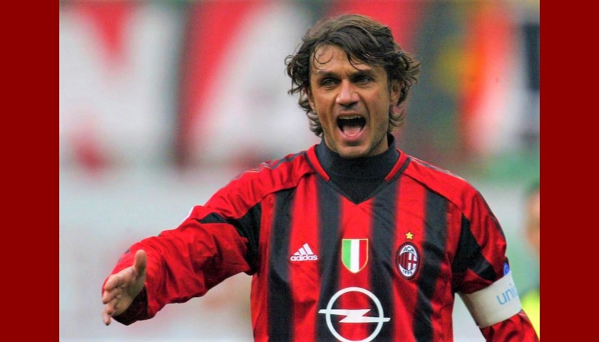 Maldini's AC Milan Match Shirt, 2004/05 