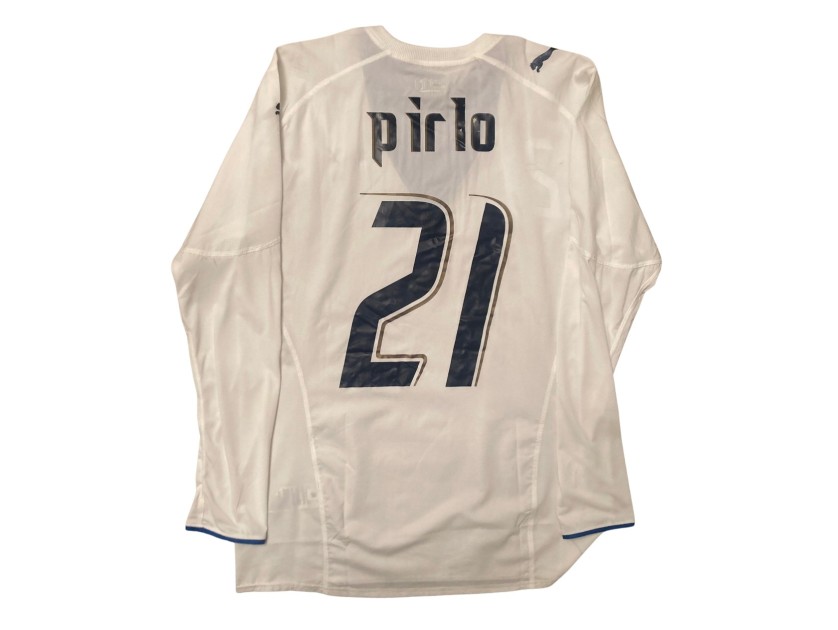 Pirlo's Italy Match-Worn Shirt, WC 2006 Qualifiers