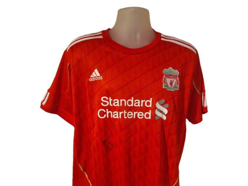 Martin Skrtel Signed Liverpool 2010-11 Home Football Shirt