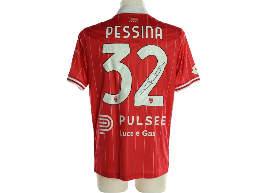 Pessina's Monza Signed Official Shirt, 2025/26