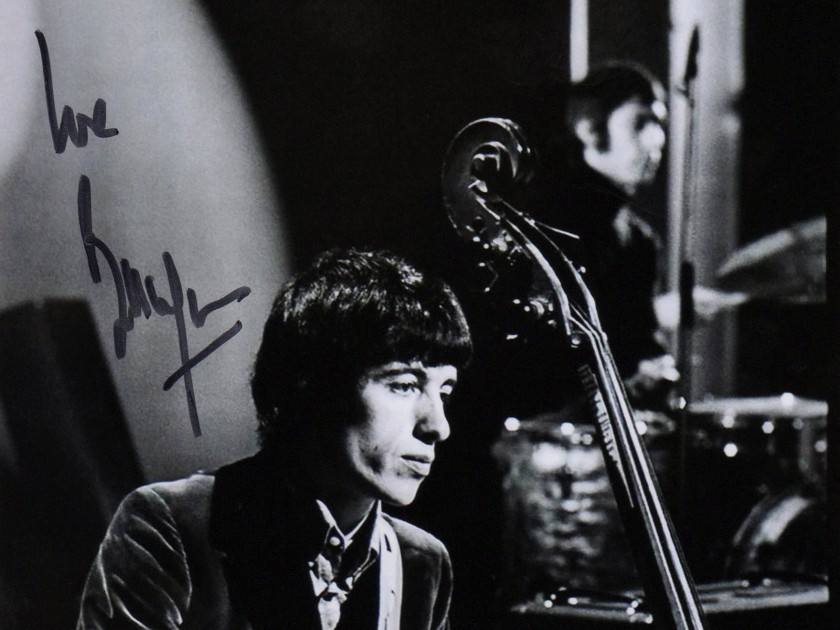 Rolling Stones picture signed by Bill Wyman