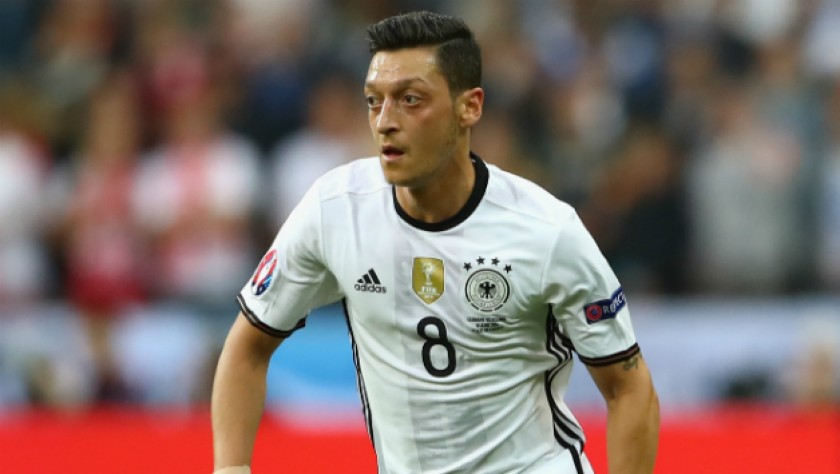 Official Germany Shirt, 2016 - Signed by Ozil