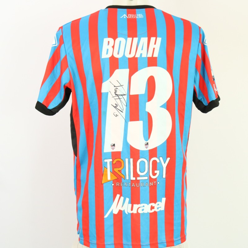 Bouah's unwashed Signed Shirt, Catania vs Giugliano 2024 