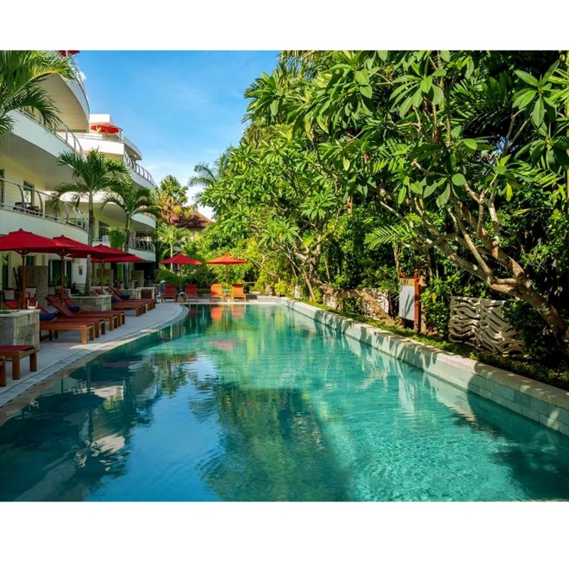 Tranquillità a Bali 5 notti per quattro persone in un resort tropicale 4*