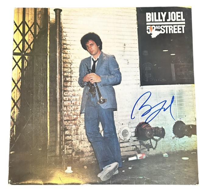 Billy Joel Signed Vinyl LP