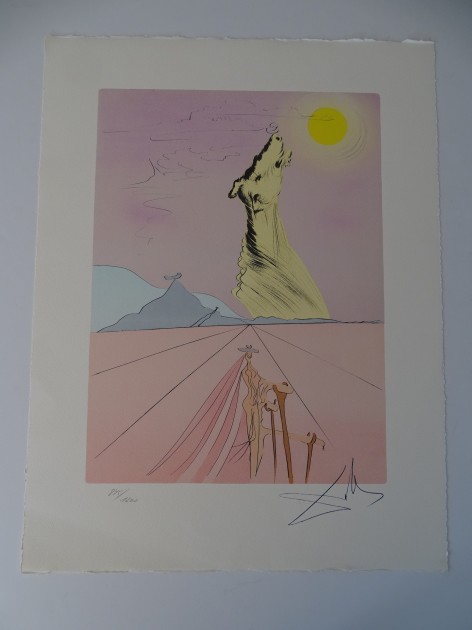 Lithograph by Salvador Dali - Signed