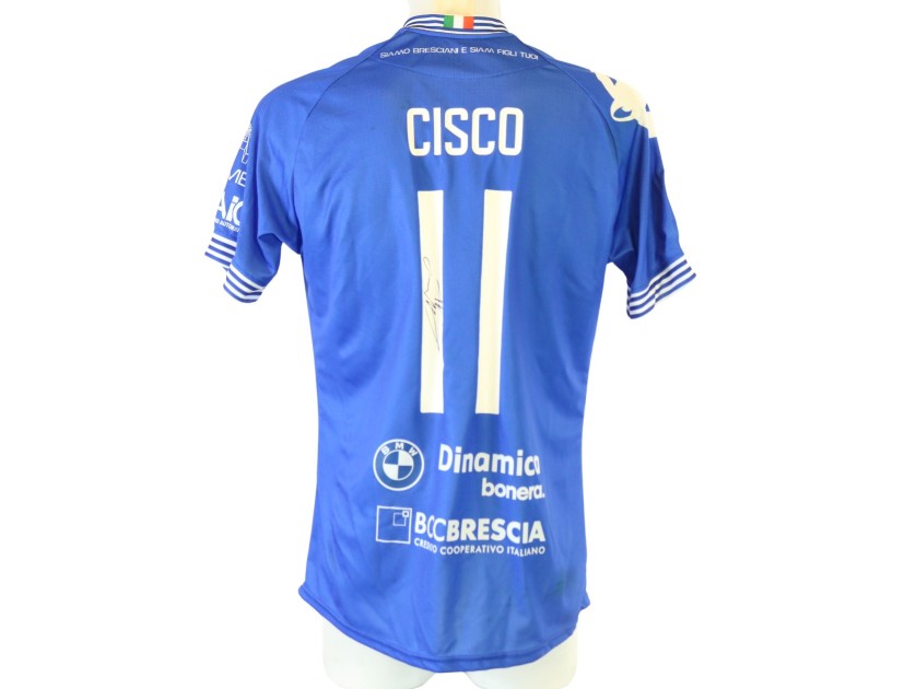 Maglia Cisco Unwashed Union Brescia vs Dolomiti Bellunesi, 2026 - Autografata