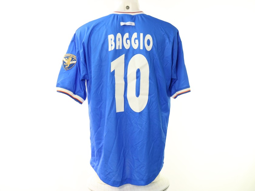 Baggio's Brescia Match-Issued Shirt, 2001/02