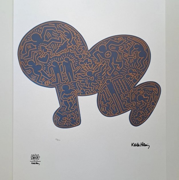 "Baby" Lithograph Signed by Keith Haring
